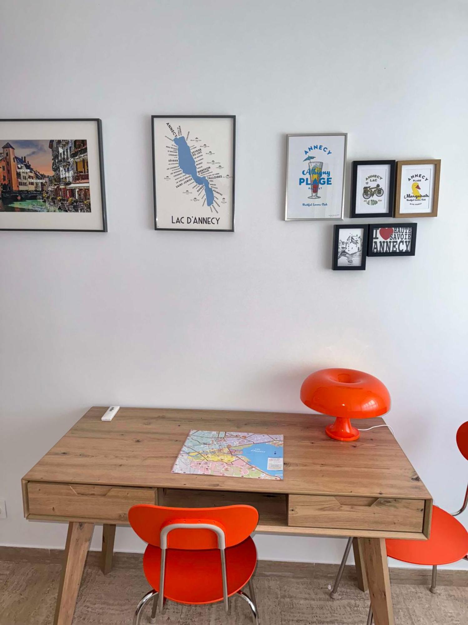 Bel Appartement Et Place De Parking Au Coeur D'Annecy Exteriér fotografie